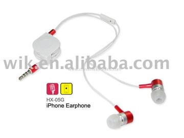 MINI extension stereo mic MP3 earphone