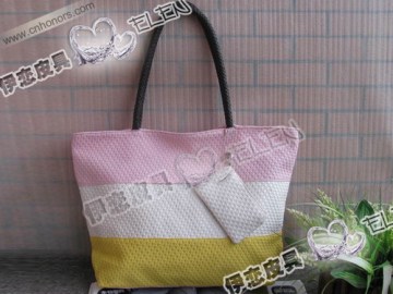 Lastest fashion handbag PVC bag lady bag HRST103