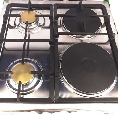 20 &quot;Faixa de cozinha profissional forno a gás de bronze duplo