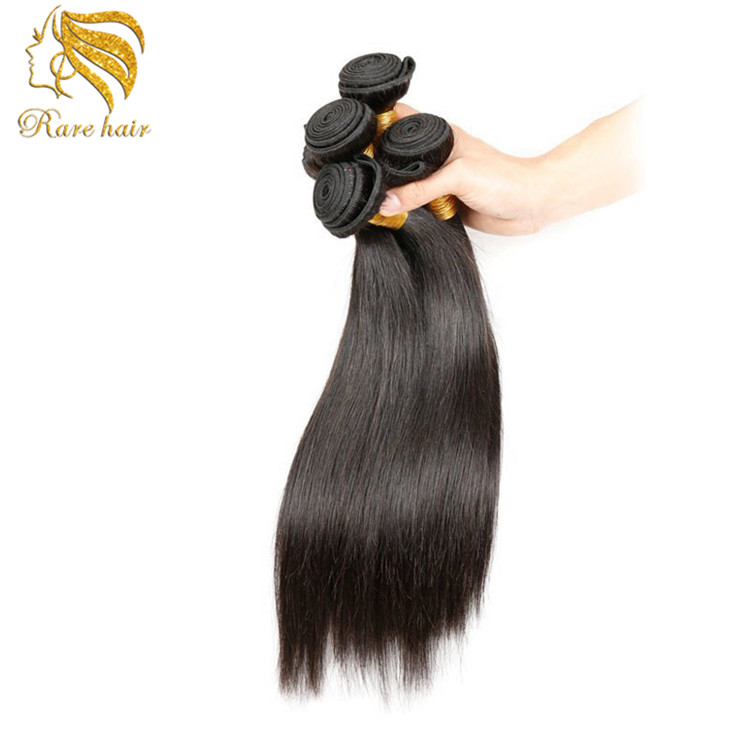 High Quality 100 Natural Hair Weft Virgin Brazilian Hair Weave Hair Silky Straight 10 to 40 Inch Wholesale Deal Weaving