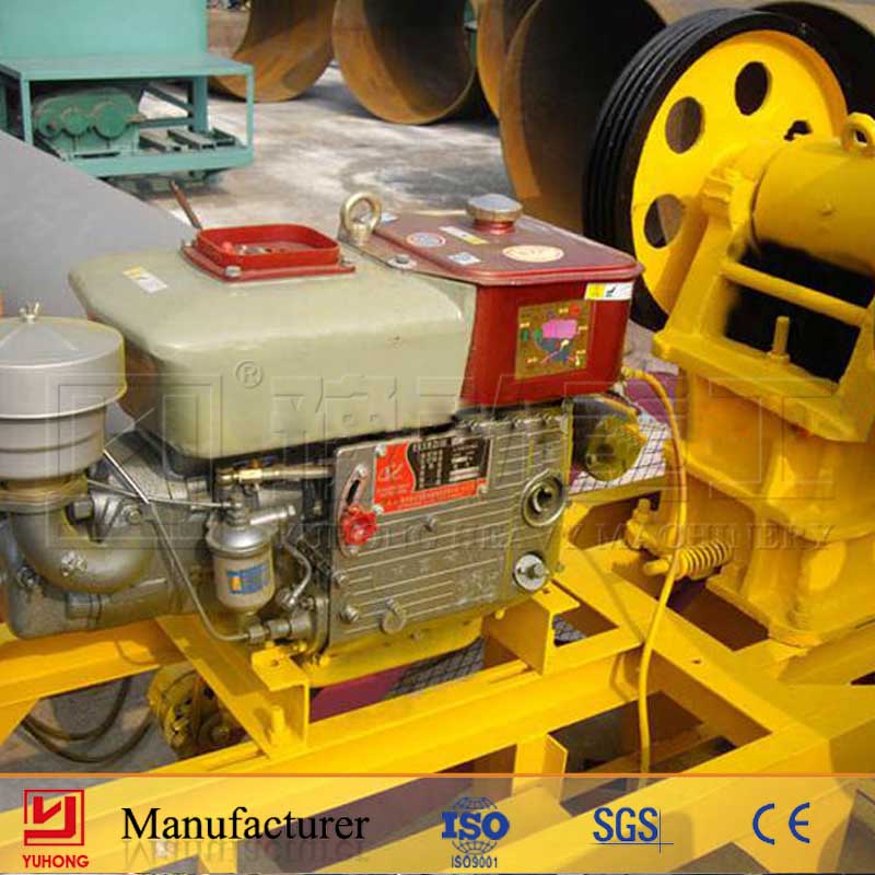 Discount Price! 2014 Yuhong Small Diesel Movable Stone Crusher CE Approved