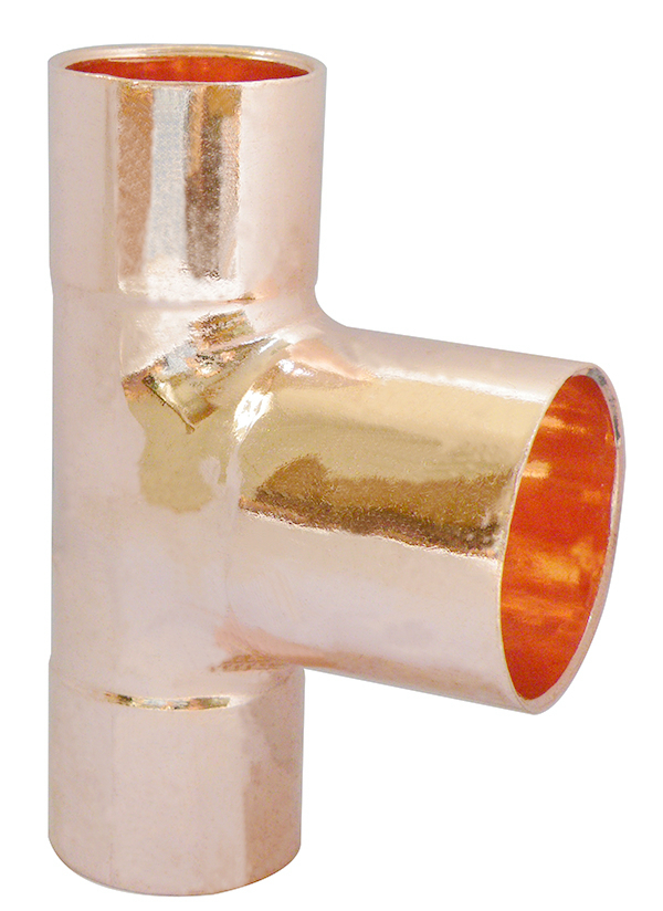 Copper Reducing Tee Fittings