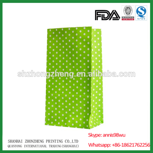 china gift paper bag manufactures/white kraft paper bag for gift packaging