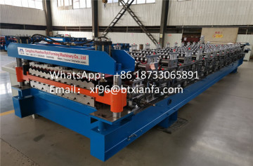 Corrugated Tile Trapezoidal Tile Double Deck Machine