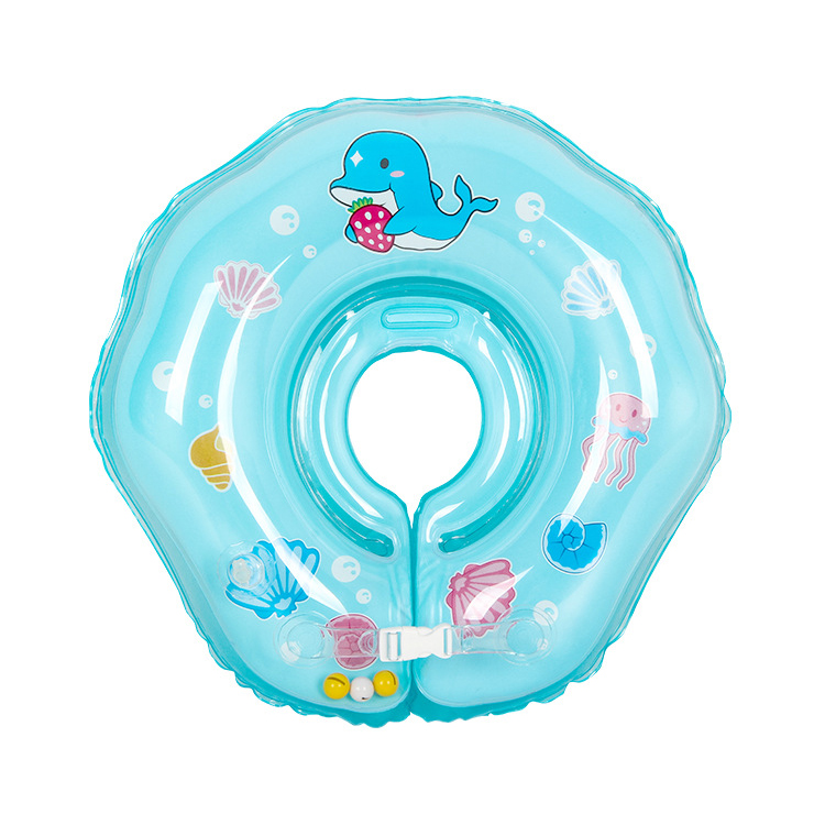 Groothandel baby opblaasbare drijver nek zwemmen ring