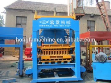 Automatic QT5-15 concrete hollow block machine hydraform brick manufacturing machine