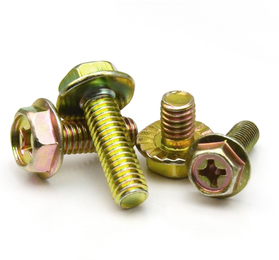 DIN6921 Hex Flange Bolts High Quality