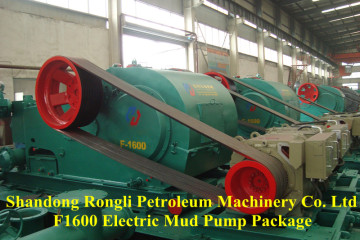 Unitized Drilling Mud Pump Package F500, F800, F1000, F1300, F1600