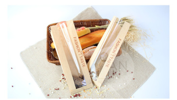 Baguette colored paper bag