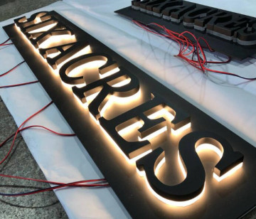 Custom Backlit Outdoor Signage Sign