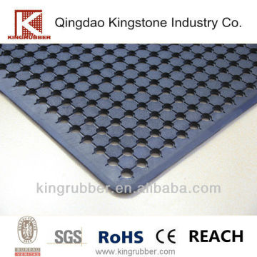 Flooring type rubber anti-fatigue mat honey comb mat