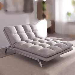 Multi-function Corner Fabric Single Ottoman Simplicity Multi-functional Folding Sofa Bed