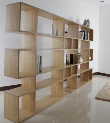 2016 cheap Bamboo furniture modern bamboo Bookshelf for study room