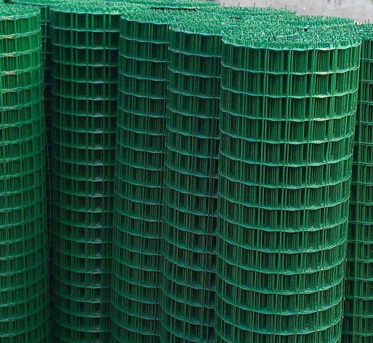 Green PVC Coated Welded Mesh Sheet