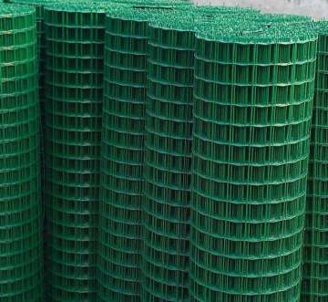 Green Welded Mesh PVC Coated Wire Mesh