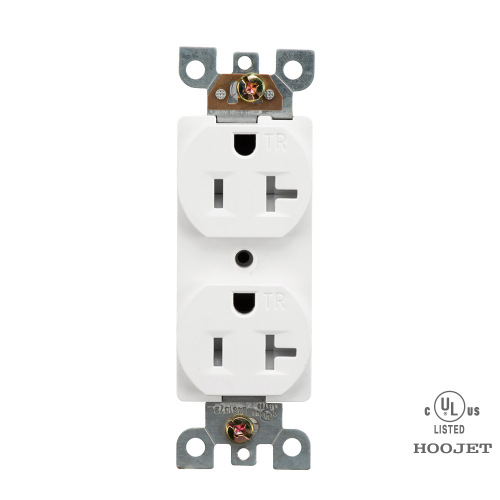 20A Standard American Style Inline Double GFCI Socket