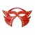 Leather Adult Sexy cartoon mask Women Eyeshade Fetish Mask cosplay mask with rivet