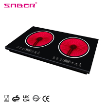 Intelligent Dual Infrared Cooktop for Paraguay and Uruguay