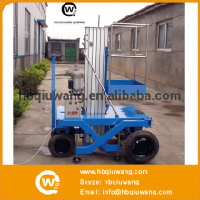 Big wheel electric outdoor lift elevators