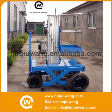 Big wheel electric outdoor lift elevators