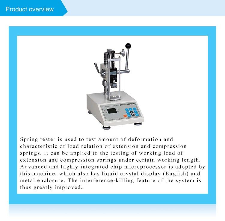 Spring Tension And Compression Force Measurement Tester