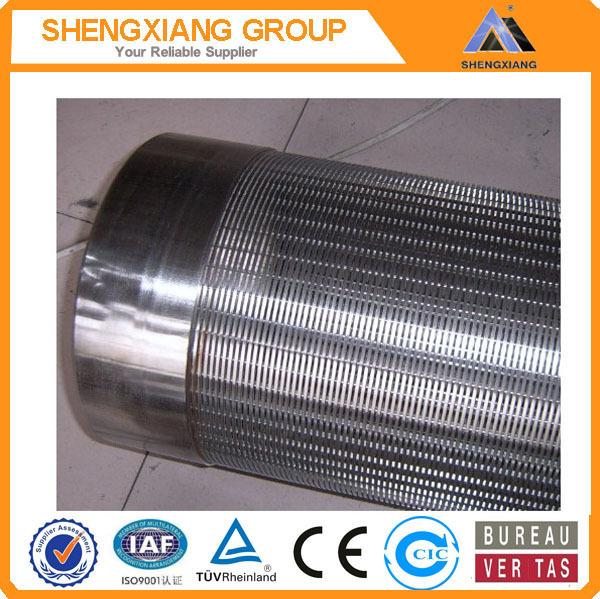 hot sale! ISO 9001 wedge wire screen/johnson screen pipe( factory)