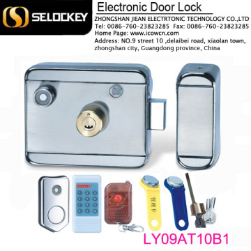 wireless remote control electronic interlock door lock system(LY09AT10B1)