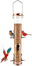 Tube Hanging Wild Bird Seed Feeder