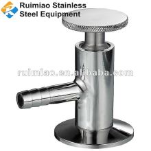 stainless steel sanitary sample valve