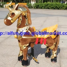 U & Me Golden Warhorse Ponycycle, Little toys for kids