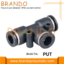 1/4 &quot;1/2&quot; PUT Union Tee Pneumatic Hose Fittings