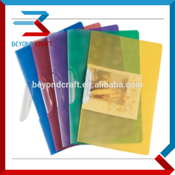GOOD price&quality plastic PP swing clip file holder