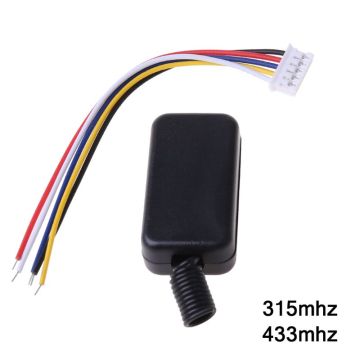 Relay Remote Switch DC3.7V 4.2V 5V 6V 7.4V 8.4V 9V 12V Output 0V Dry Contact Relay Switching Value NO COM NC 315MHz 433MHz