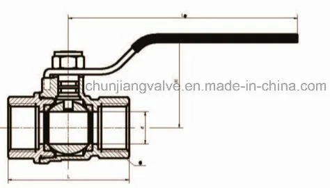 Thread Brass Ball Valve DN15-DN50 (Q202)