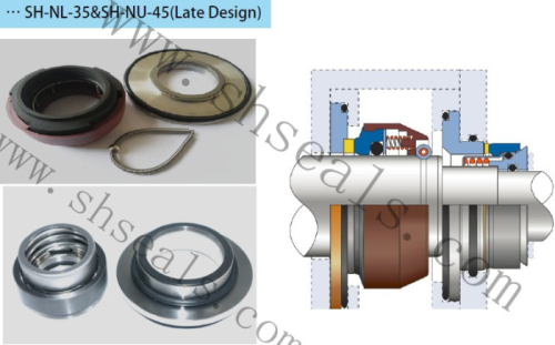 Flygt pump seals SH NL&NU-45(Late design)