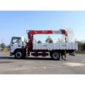 Small truck mounted crane tractor mounted crane