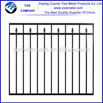 Cheap iron fencing, used wrought iron ornaments fencing for sale