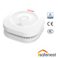 White Color Wireless Interconnected Smoke Alarm with wifi