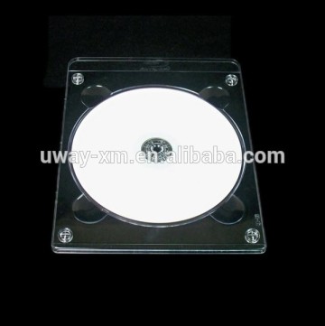 4.7mm PS super clear 1 disc Blu-ray tray/Blu-ray tray for 1 disc