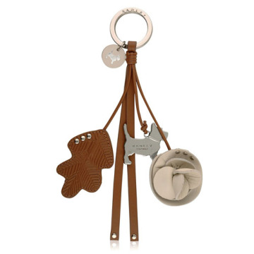 Charm Key Chain Gold Accessory 1205-G