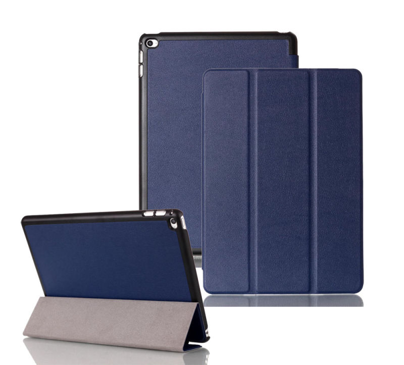 Tri-Fold Ultra Slim Magnetic Protective Leather Case for iPad Air 2