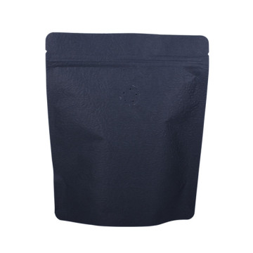 Macchina 25 kg Valvola a senso unico 1 kggompostable borse da imballaggio per chicchi di caffè