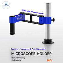 High Stability Swing Arm Stand for Precision Electronics Work