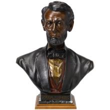 Hot Sale for Famous Bronze President Lincoln Bust Sculpture