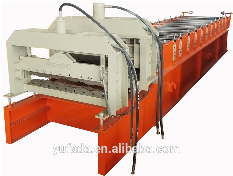 Indonesia hot sell 800 step tile roofing panel machine