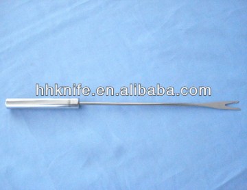 stainless steel fondue fork