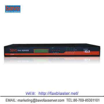 How does Bavo fax routing work(FG40)