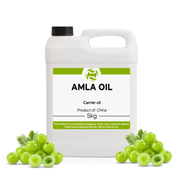 Bulk Organic Amla Oil - 100% Pure Natural Cold Pressed Amla Oil Black Currant Oil for Body Skin Hair Care