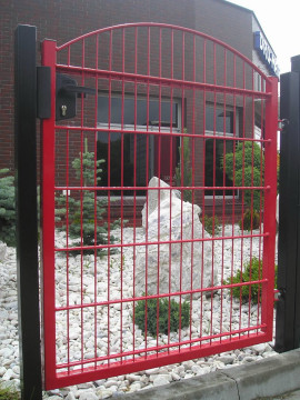 1m Height Wire Mesh Single Swing Gates