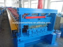 closed deck floor roll forming machine